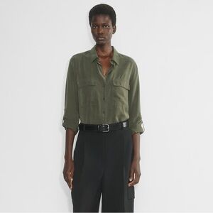Aritzia Babaton utility shirt